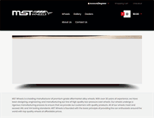 Tablet Screenshot of mstwheels.com